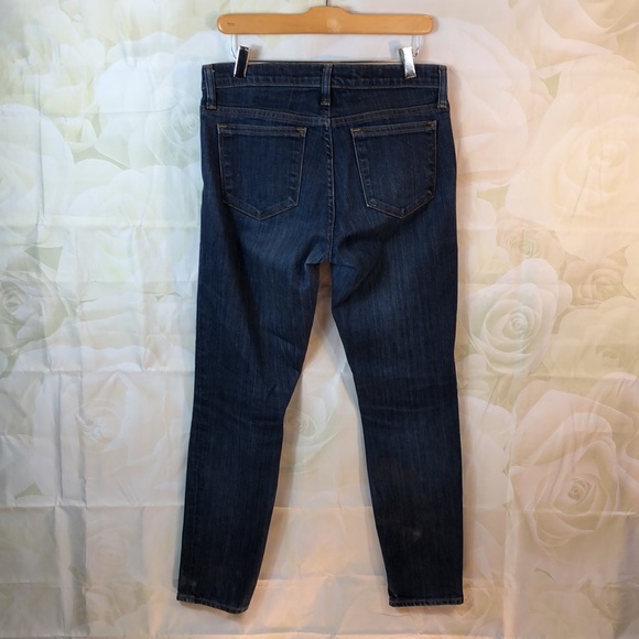 J Crew Toothpick Blue Jeans Skinny Ankle Pants Size 29 - Picture 3 of 7